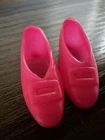 Vintage 1960’s Skipper Pink Flats Shoes Skipper Shoes Japan Mattel Barbie Doll