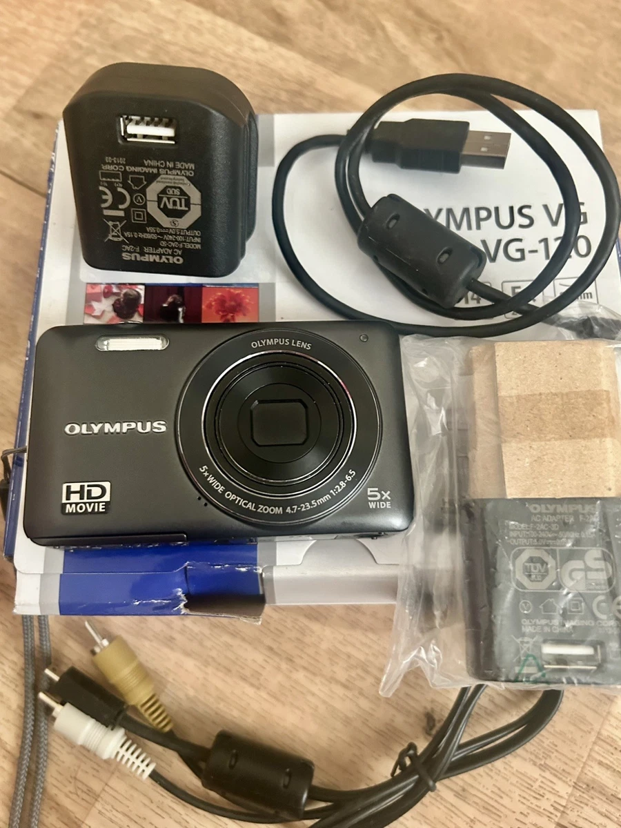 OLYMPUS VG-120 ブラック コンパクトデジタルカメラ Olympus 