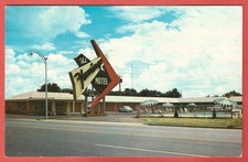 THE FLAMINGO MOTEL, ELK CITY, OKLAHOMA – Route 66 - 1950s Postcard
