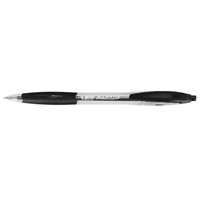 Bic Kugelschreiber Atlantis Classic Schwarz/Transparent, Schreibfarbe:...