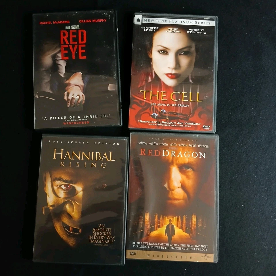 Lot of Nostalgic Horror/Sci-Fi DVDs-Poltergeist/Species/Red Eye/The Cell - Image 3 of 4