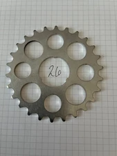 26 tooth rear coaster brake sprocket, fits Shimano, Sturmey-Archer