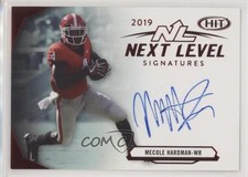 2019 Sage Hit Premier Draft Next Level Signatures Mecole Hardman Jr Auto 04lu