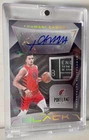 Toumani Camara 2023 Black Rookie Memorabilia Patch Tag Auto /5 FREE TRACKED POST