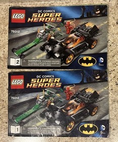 LEGO 76012 DC Comics Super Heroes Batman: The Riddler Chase 100% Complete w/ Box