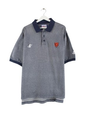 Logo Athletic 00s NFL Chicago Bears Polo Blau XL Herren