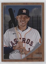 2021 Topps Archives 1962 Topps Silver 97/99 Carlos Correa #61 b4d