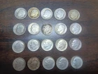 Vintage Lot TWENTY (20) 1946-1964 90% SILVER ROOSEVELT DIMES Coins Collectable