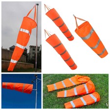 Airport Farm Windsock Rip-stop Reflective Wind Sock Measurement Bag Kit 80-150CM