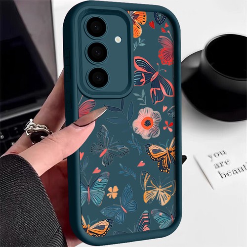 Case For Samsung A16 A06 A25 A26 A35 A54 S25 Ultra Flowers Butterfly Soft Cover - Picture 15 of 20
