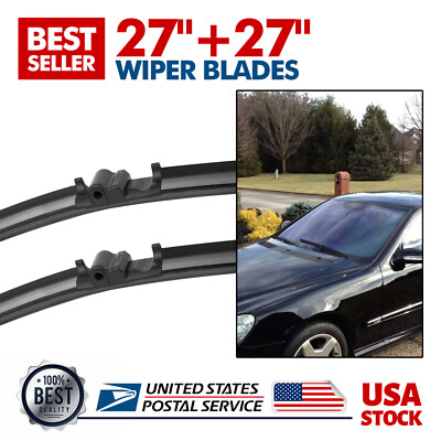 All Season Wiper Blades size 27'' & 27'' Windshield Front Right & Left - SET OF 2