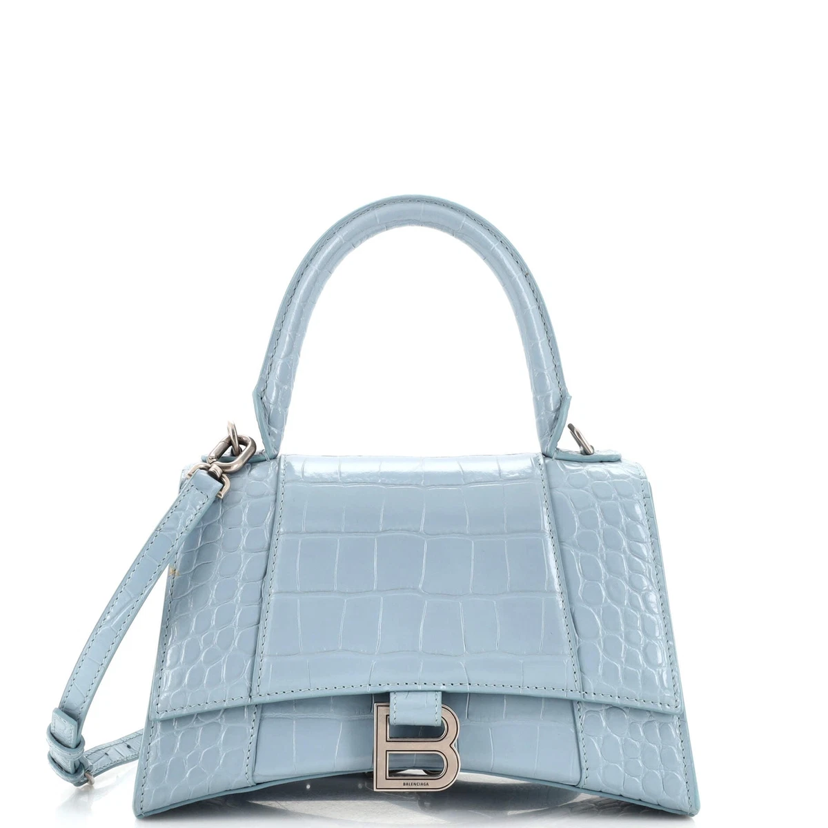 Blue balenciaga hourglass bag new arrivals