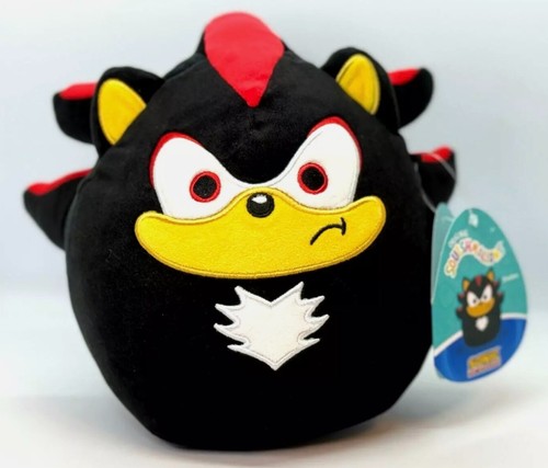 Squishmallows x SEGA Sonic the Hedgehog Shadow 8-inch NWT - Picture 5 of 6