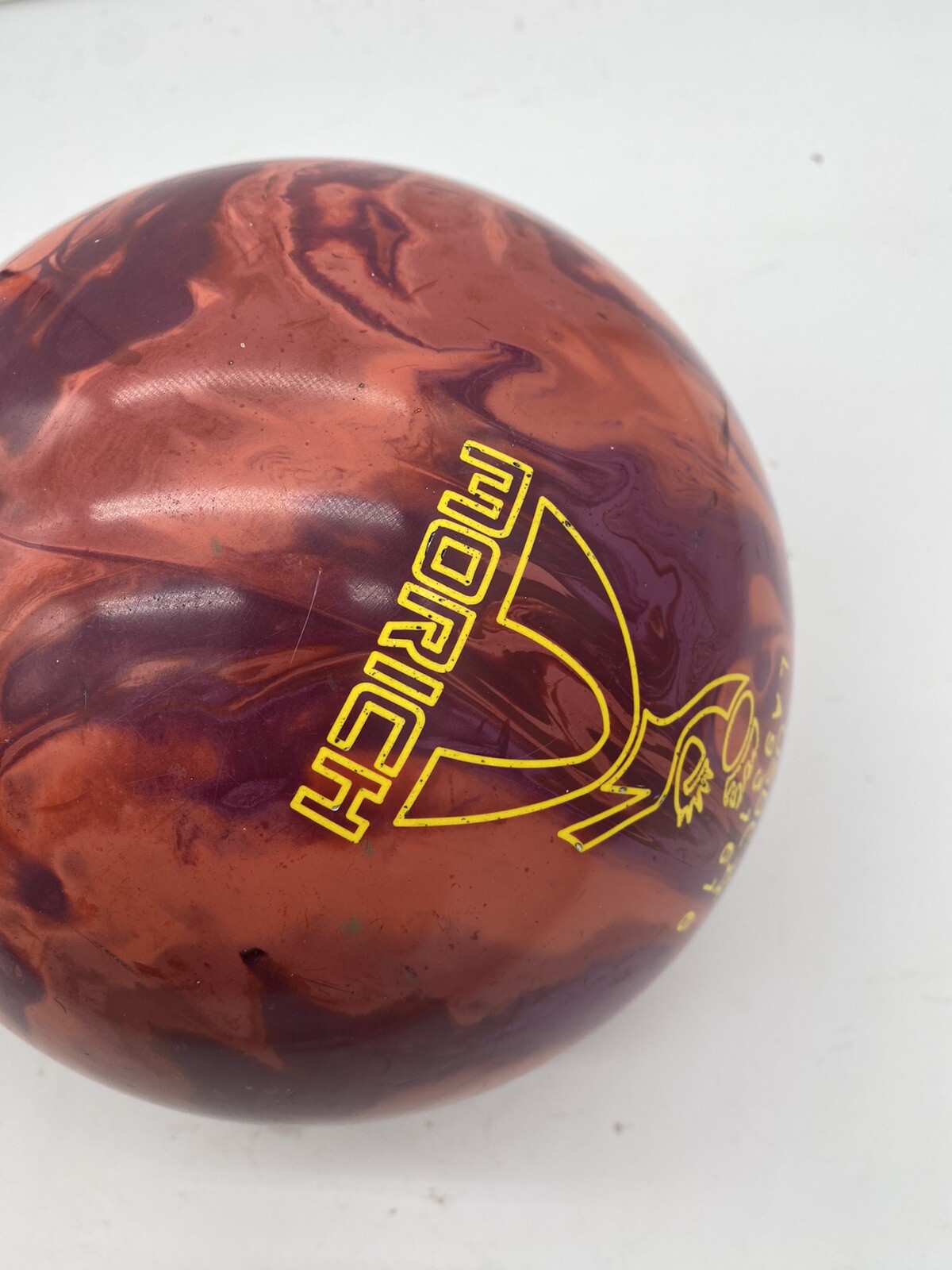 MoRich Pearl Reactive 'NTENSE LevRG Response BOWLING BALL 13lb 10oz USBC PINK