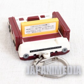 (JUNK ITEM) Nintendo Family Computer Super Mario Cassette Figure KeyChain NES