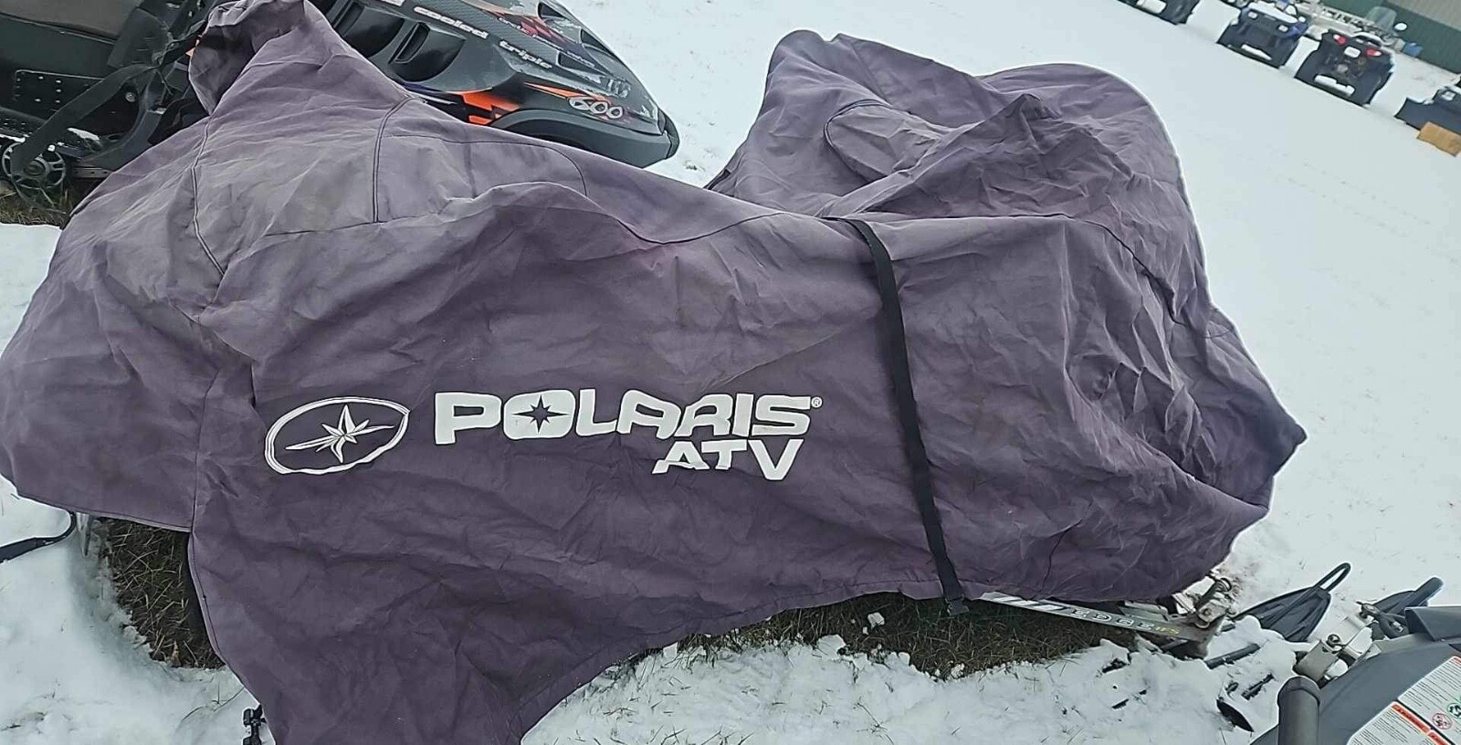 OEM POLARIS ATV COVER USED PN 2876857 TRAILERABLE TOURING SPORSMAN