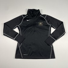 Nike Sweatshirt Women  s Small Black 1/4 Zip Therma Fit Performance Outdoor