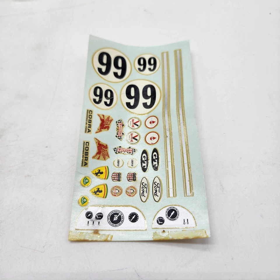 Carrocería de coche Pactra Jupiter (clara) escala 1/24 ranura nueva de stock sin pintar con calcomanías Foto 4 de 4