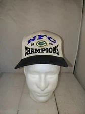 DREW PEARSONS Green Bay Packers Snapback Hat Cap NFC 1996 CHAMPIONS Brand NWOT