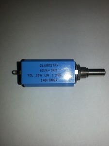 Clarostat 62ja 1k Precision Potentiometer 10 Turn 2w 1k Ohm 1000 Ohm Nnb Ebay