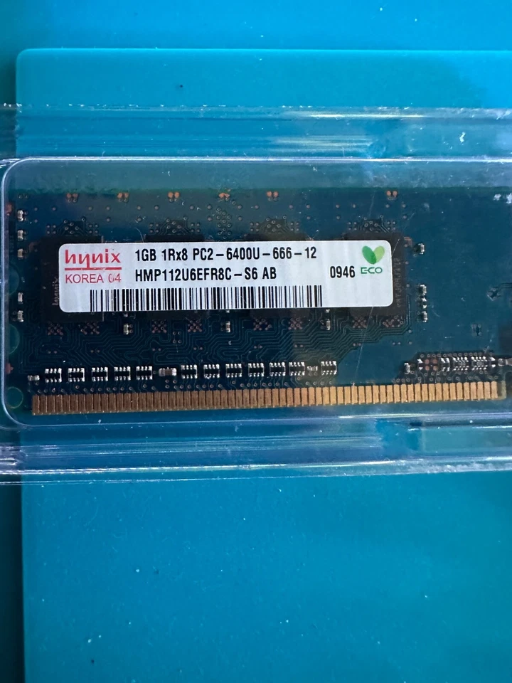 Hynix 1GB PC2-6400U-666-12 Ram - Image 3 of 4