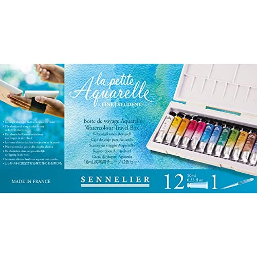 Sennelier Aquarelle Watercolor Set 0.33 Fl Oz Pack of 12 Multicolor - Image 2 of 4