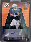 2023 Panini Zenith Football Silver Anthony Richardson #102 BGS 8.5