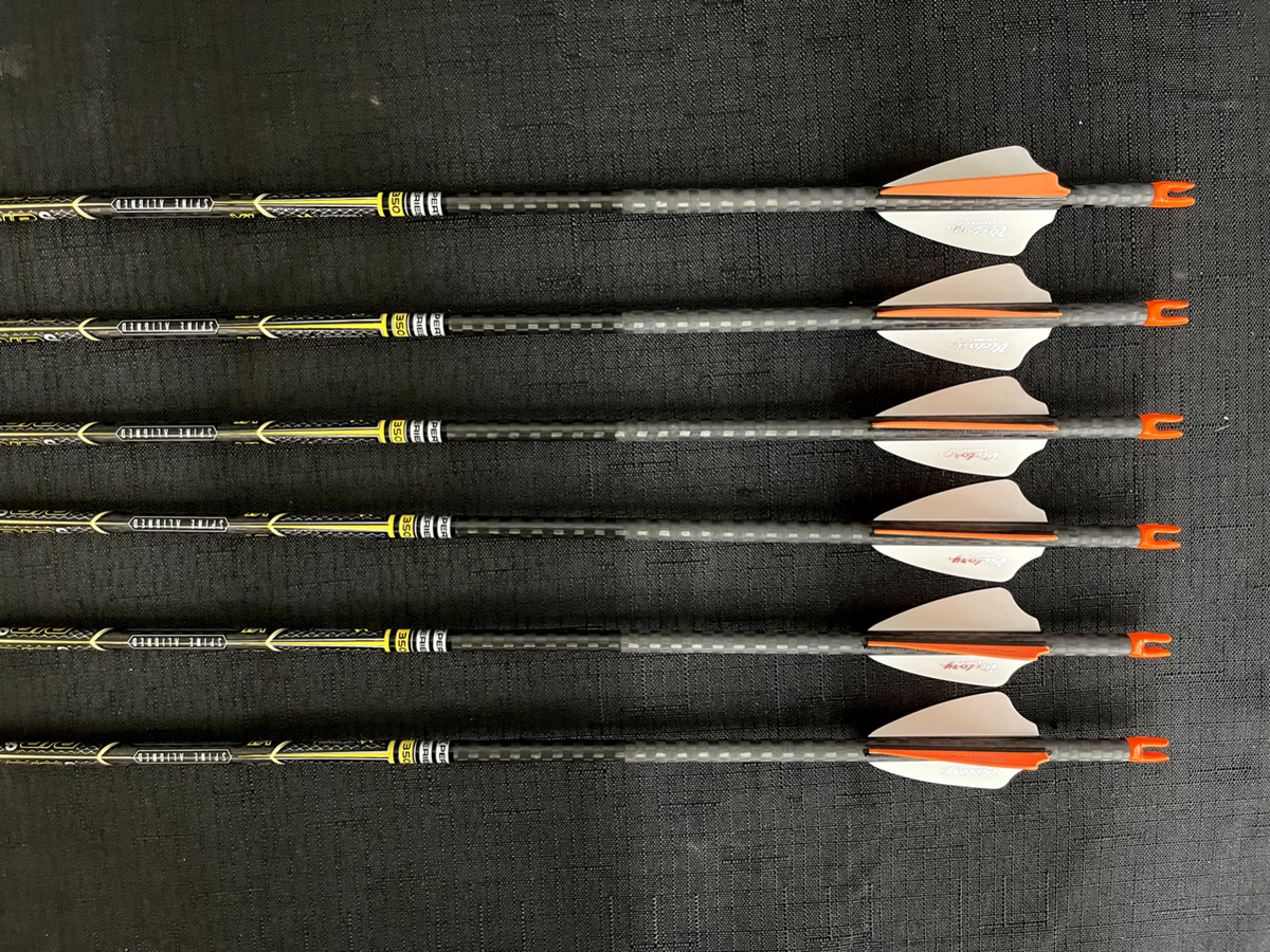 Victory Archery RIP SS Elite V1 .001 .204 350 Hunting Arrow 6 Pack