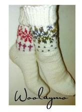 100 Merino Wool Socks Handmade Thermal Gift idea Hiking Thick Winter Socken New