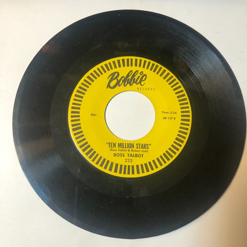 Ross Talbot 7" Record 45 & Picture Sleeve Signed Autographed Calypso Twist Short - Imagen 5 de 6