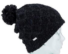 Coal Headwear THE SOPHIE Womens Acrylic Blend Pom Beanie Black NEW