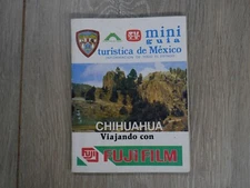 Vintage Fujifilm Mini Guide Tourist of Mexico - Chihuahua 1989 In Espanol