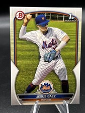 2023 Bowman 1st edition Prospect Jesus Baez #BP-12 New York Mets Baseball Card
