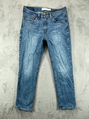 Levis Straus S67 Athletic Mens 31x30 Jeans Slim Leg Blue Jeans Denim Med Wash