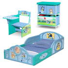Bluey 3-Piece Toddler Bedroom Set by Delta Children, Blue