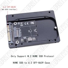 1 x M.2 NVME SSD to U.2 SFF-8639 Adapter Case For 750 DC P3500 P3700 Series SSD