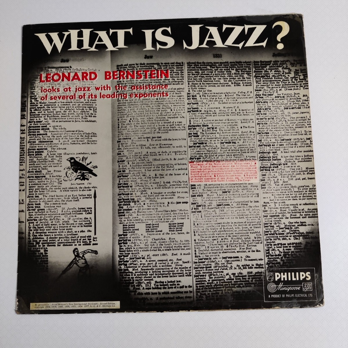 オリジナル盤！Leonard Bernstein / What Is Jazz What is Jazz - Part One (Types of Jazz) - YouTube