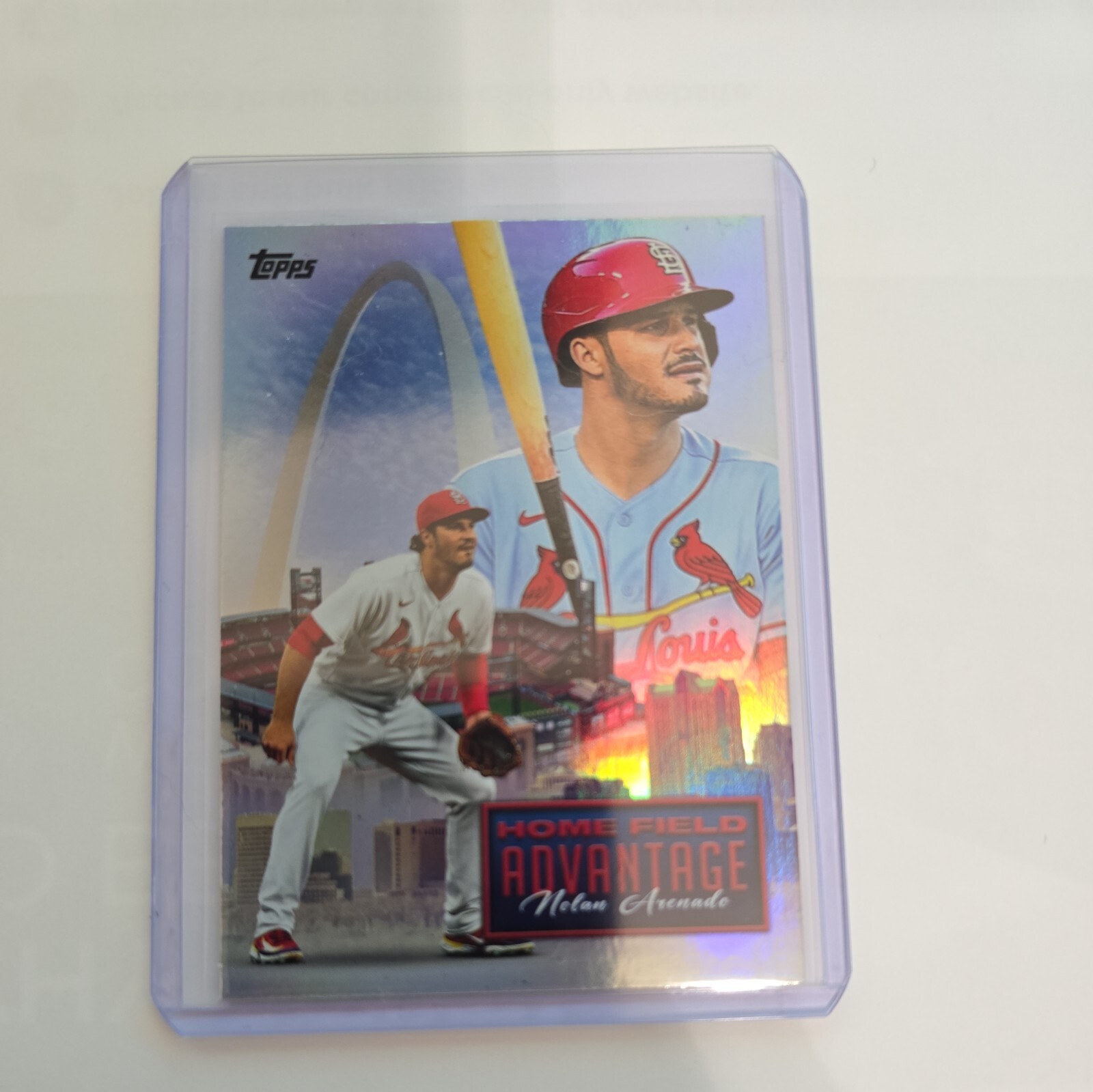 2024 Topps Series 1 Nolan Arenado Home Field Advantage SP #HFA-5 Cardinals