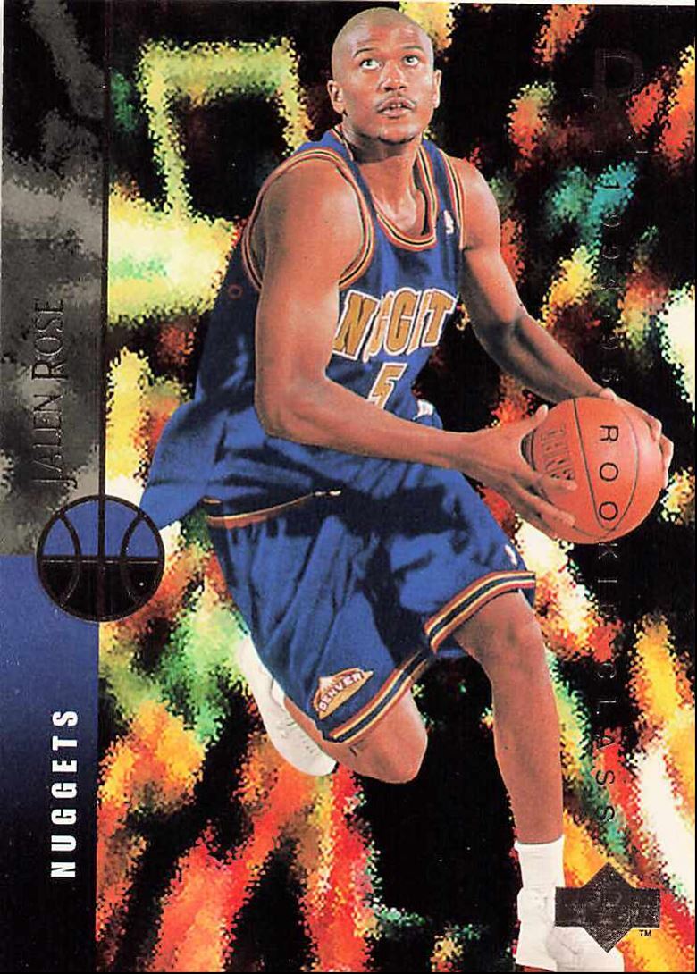 1994-95 Upper Deck Jalen Rose Rookie Denver Nuggets #159