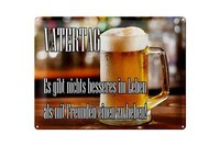 Blechschild Spruch 30X40 Cm Vatertag Nichts Besseres Bier Deko Schild