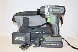 Genesis GLID20A Cordless Drill w/Case, Battery+Charger AO1081636