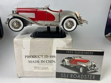 Hamilton Collection Limited Edition Ertl 1/18 1935 Duesenberg SSJ Roadster