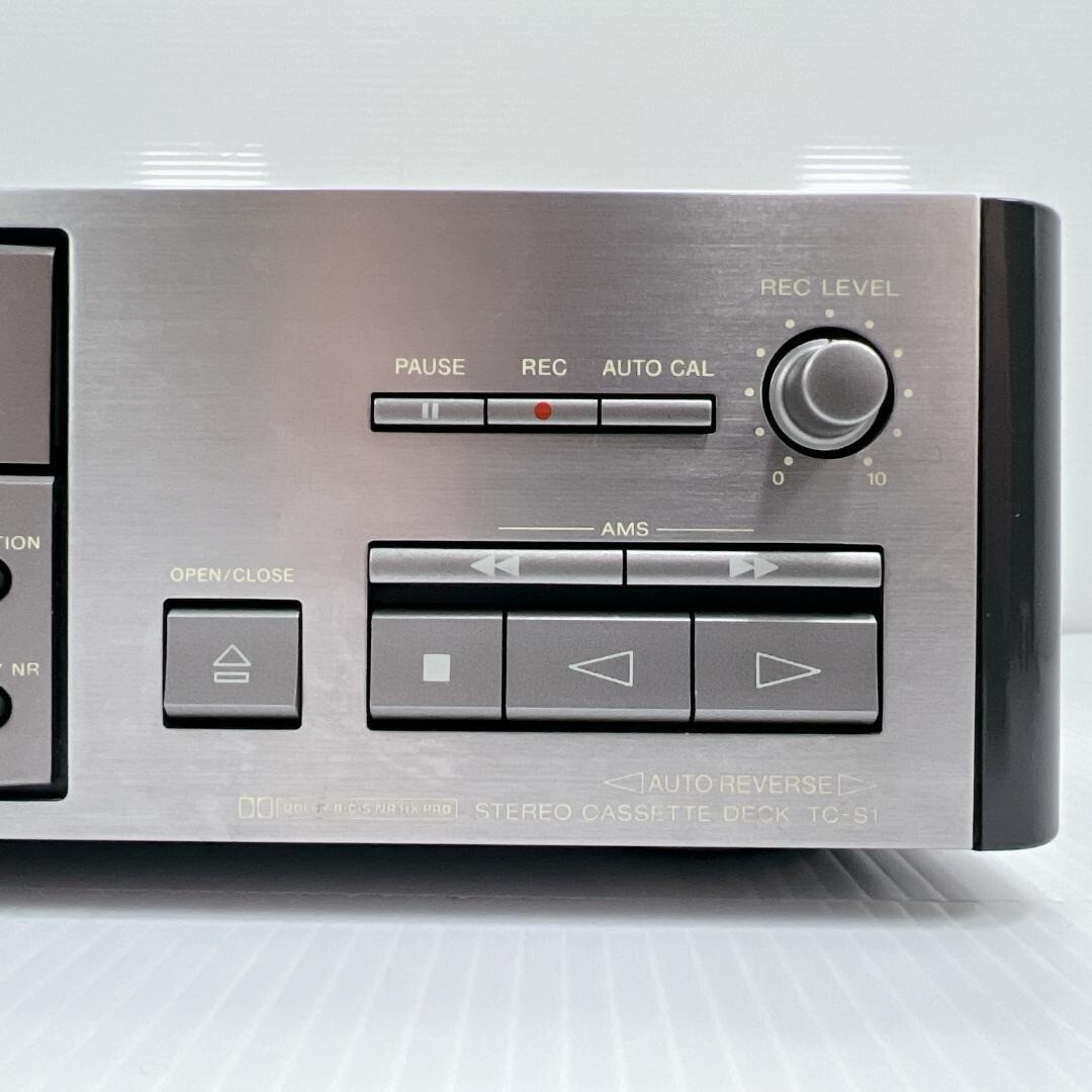 SONY ソニー カセットデッキ プレイヤー TC-S1 DOLBY-S SONY TC-S1の仕様 ソニー