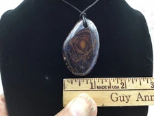 Vintage, Powerful Rainbow Opal Wormhole Door Key. Mined In Queensland, Australia