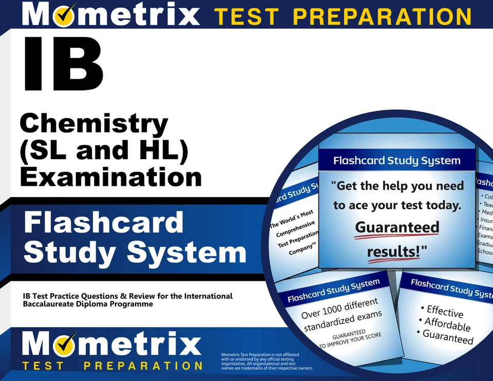 IB Chemistry (SL and HL) Examination Flashcard Study System