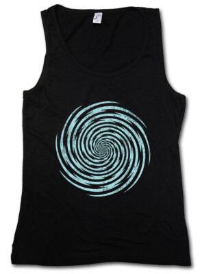 SPIRAL LIGHTNING DAMEN TANK TOP Hypno Labyrinth Mystic Hypnotic Esoterik Circle