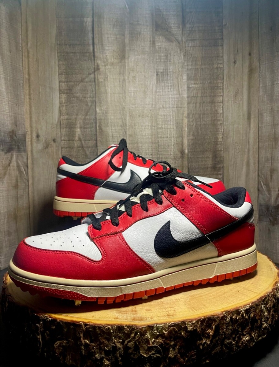 NIKE - NIKE GOLF「DUNK NG SL」 Nike Dunk NG Golf Shoe - Mens Wide White/Black/Soar at