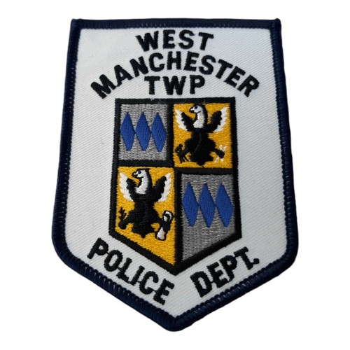 West Manchester Township Police Dept. 4.25" Patch York County PA