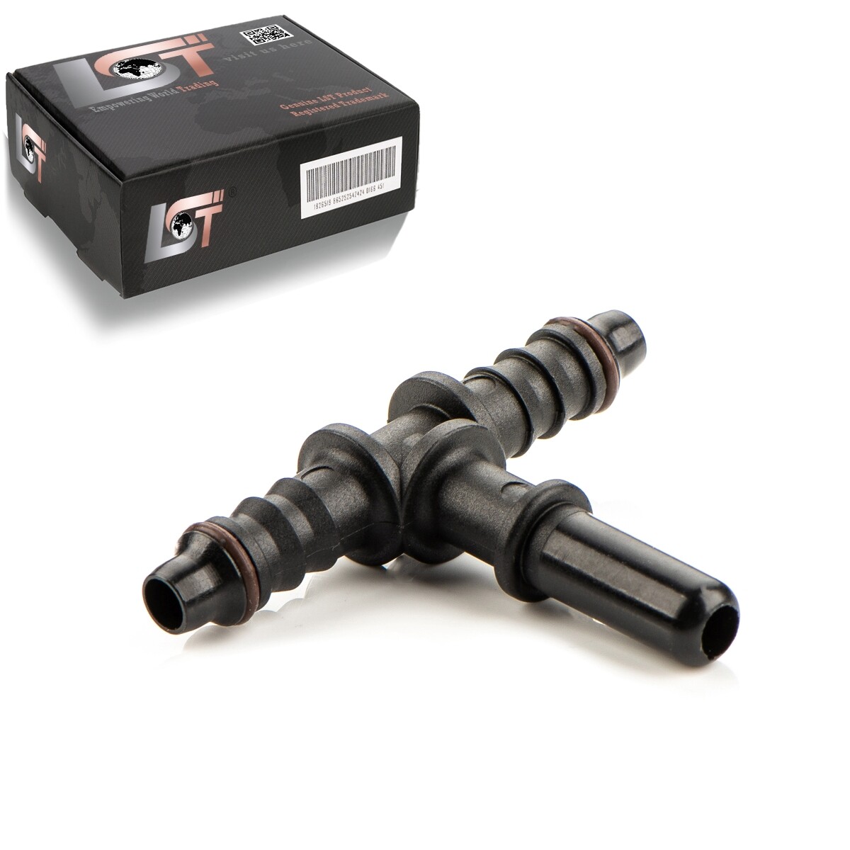 Fuel Line T-Piece Hose Connector Reducer Ø 6 mm - Ø 8 mm