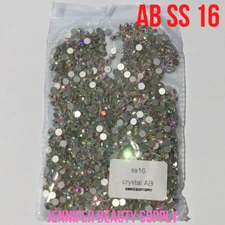 1440pcs Crystal Nail Art Rhinestones FlatBack Glitter Diamond 3D Tips Decoration